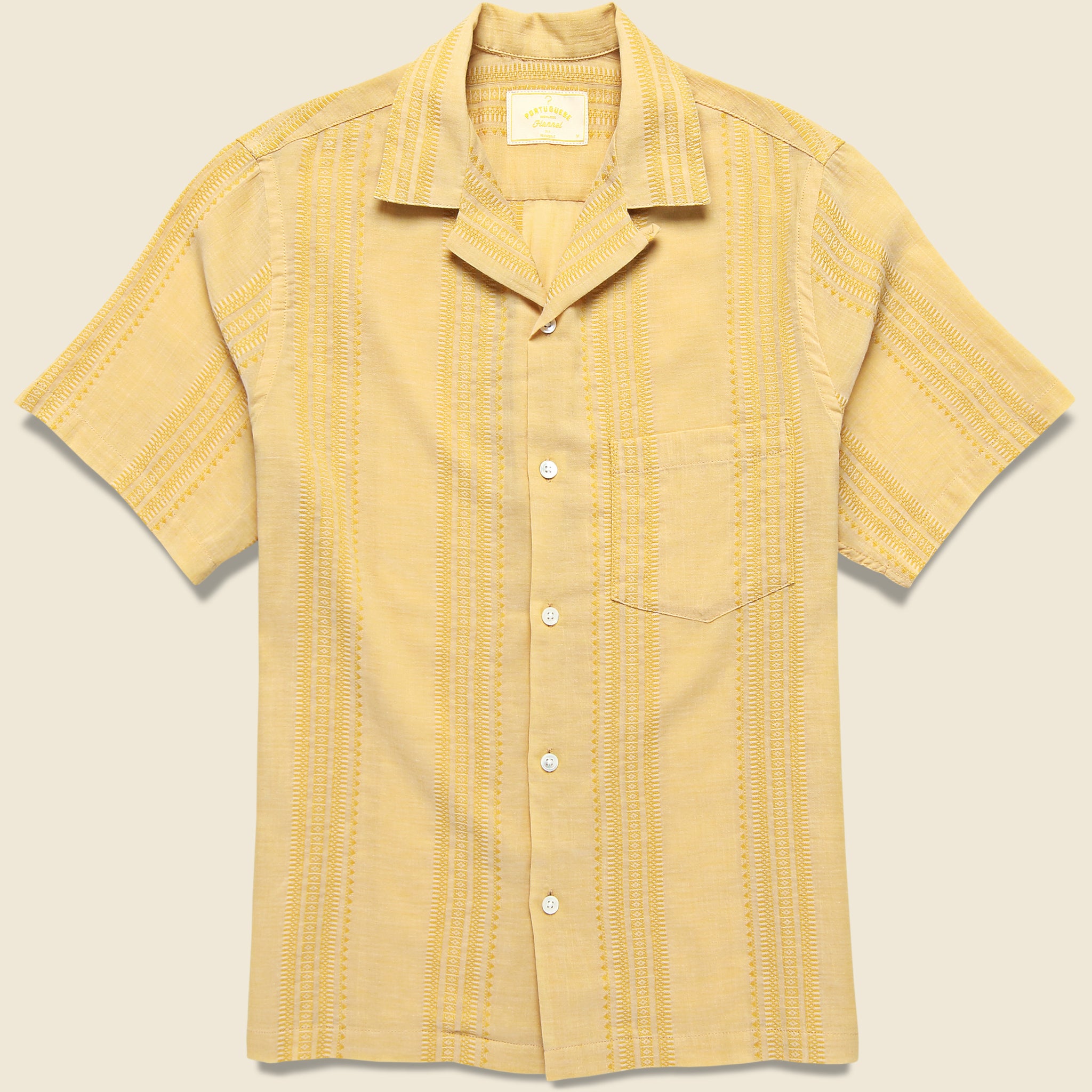 Pacific Camp Shirt - Gold