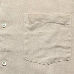 Linen Camp Shirt - Raw - Portuguese Flannel - STAG Provisions - Tops - S/S Woven - Solid