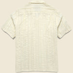 Punta Camp Shirt - White - Portuguese Flannel - STAG Provisions - Tops - S/S Woven - Stripe