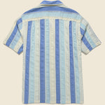 Punta Camp Shirt - Blue - Portuguese Flannel - STAG Provisions - Tops - S/S Woven - Stripe