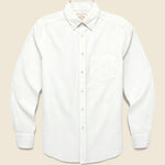 Pacifico Seersucker Shirt - White - Portuguese Flannel - STAG Provisions - Tops - L/S Woven - Seersucker