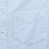 Pacifico Seersucker Shirt - Light Blue - Portuguese Flannel - STAG Provisions - Tops - L/S Woven - Seersucker