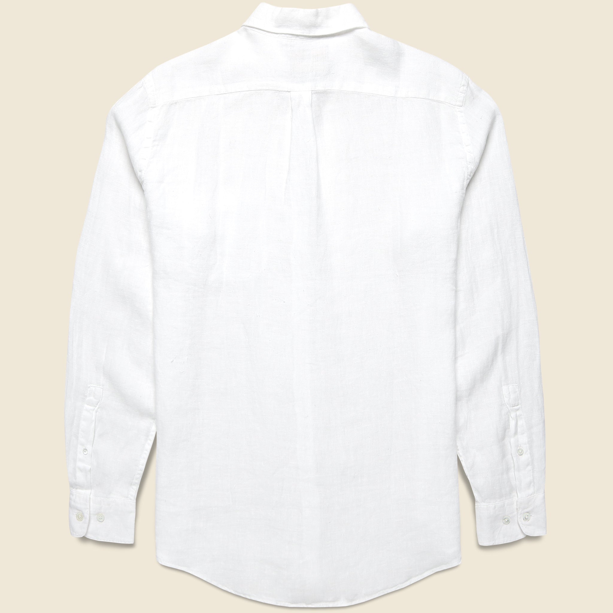 
                          Classic Linen Shirt - White
                        
