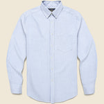 Belavista Oxford Shirt - Blue Stripe - Portuguese Flannel - STAG Provisions - Tops - L/S Woven - Stripe