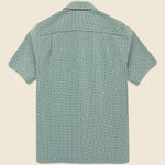 Tile Camp Shirt - Green - Portuguese Flannel - STAG Provisions - Tops - S/S Woven - Other Pattern
