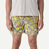 5" Baggies Shorts - Flourish Abundant Blue - Patagonia - STAG Provisions - Shorts - Swim
