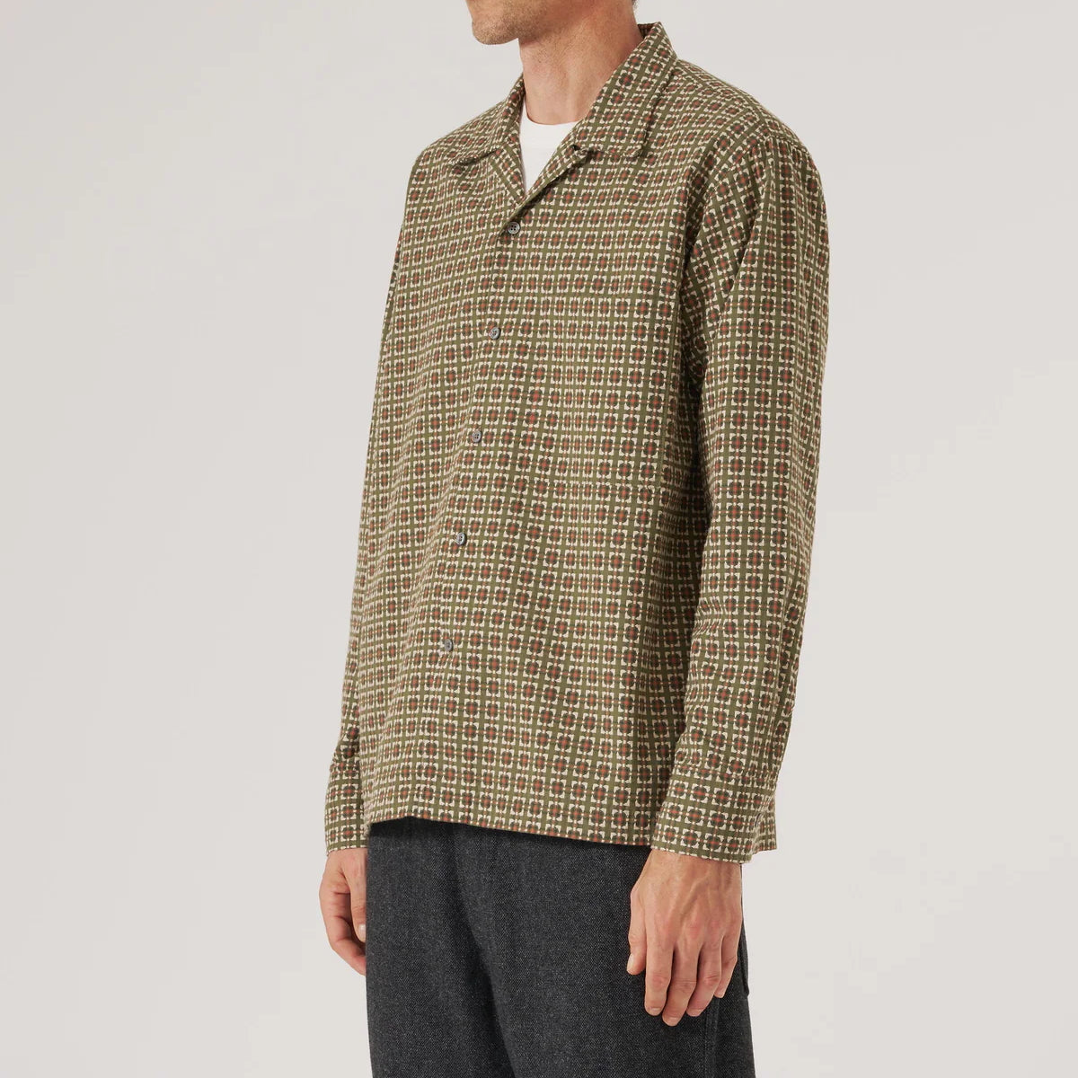 
                          Oscar Camp Shirt - Olive
                        