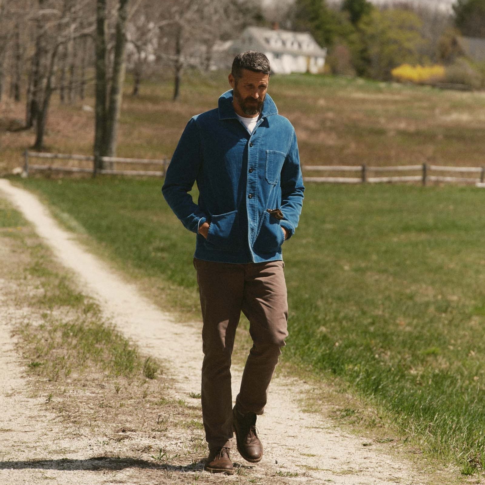 
                          Ojai Jacket - Washed Indigo Corduroy - Taylor Stitch - STAG Provisions - Outerwear - Coat / Jacket
                        
