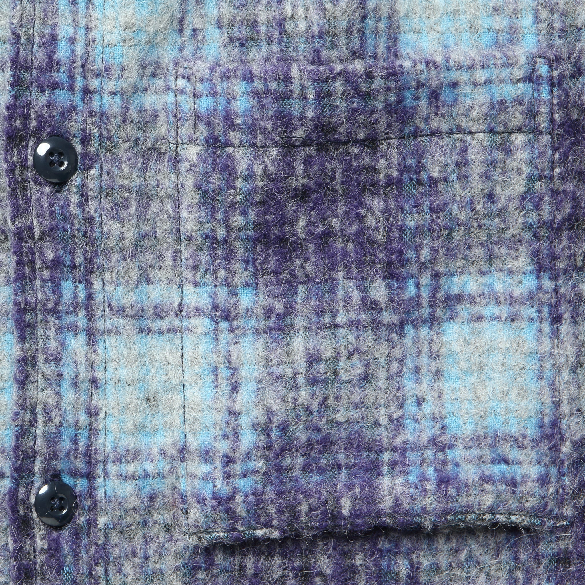 
                          Plaid Mohair Utility Shirt - Mohair - Rogue Territory - STAG Provisions - Tops - L/S Woven - Plaid
                        