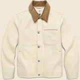 Supply Jacket - Cord Collar Ecru - Rogue Territory - STAG Provisions - Outerwear - Coat / Jacket