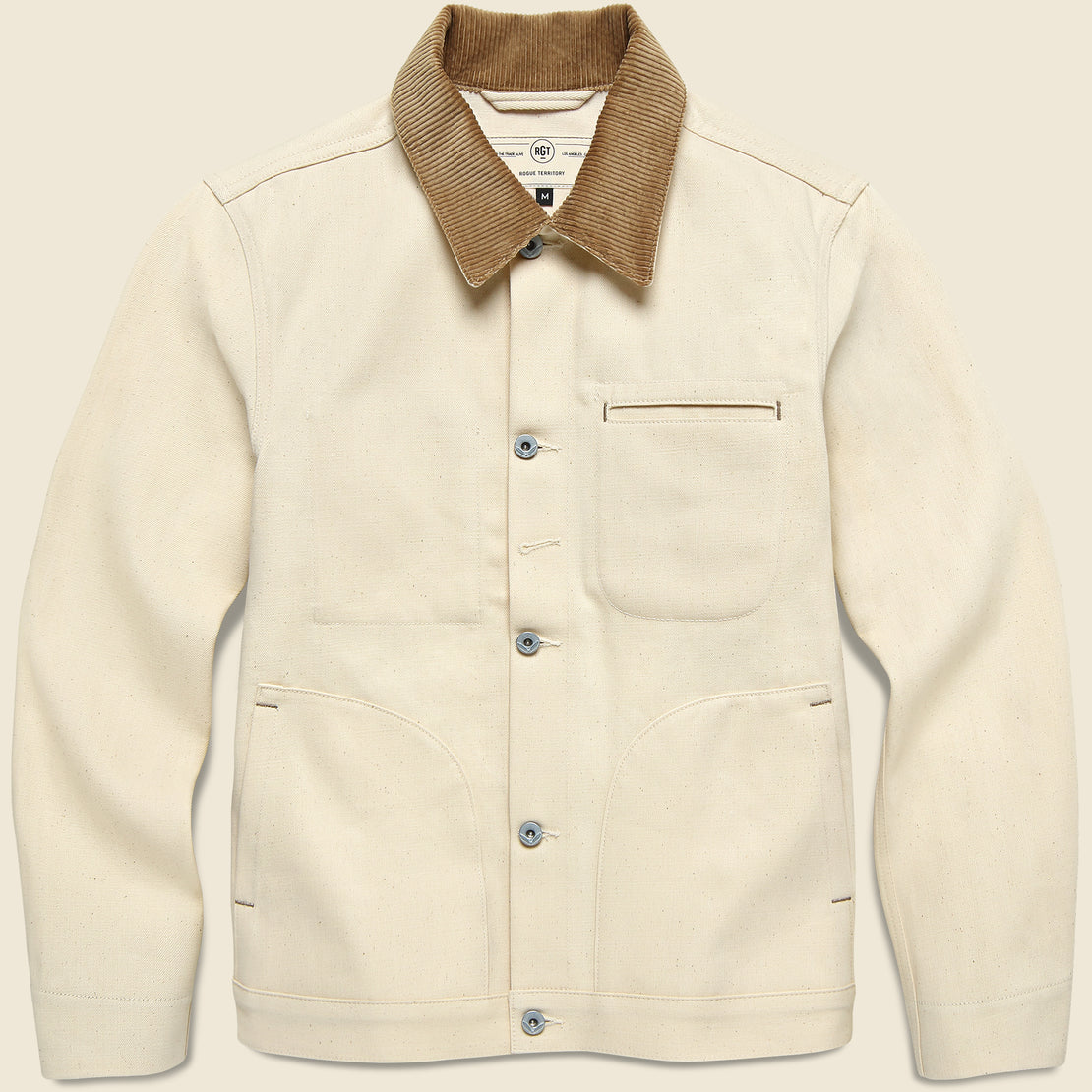 Supply Jacket - Cord Collar Ecru