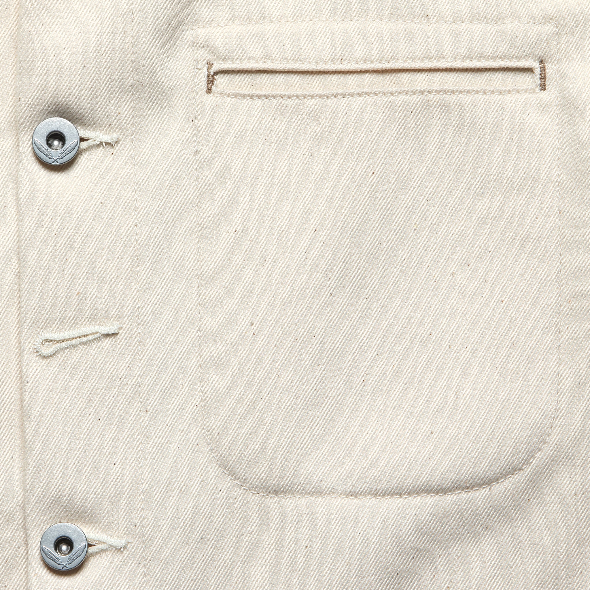 
                          Supply Jacket - Cord Collar Ecru
                        