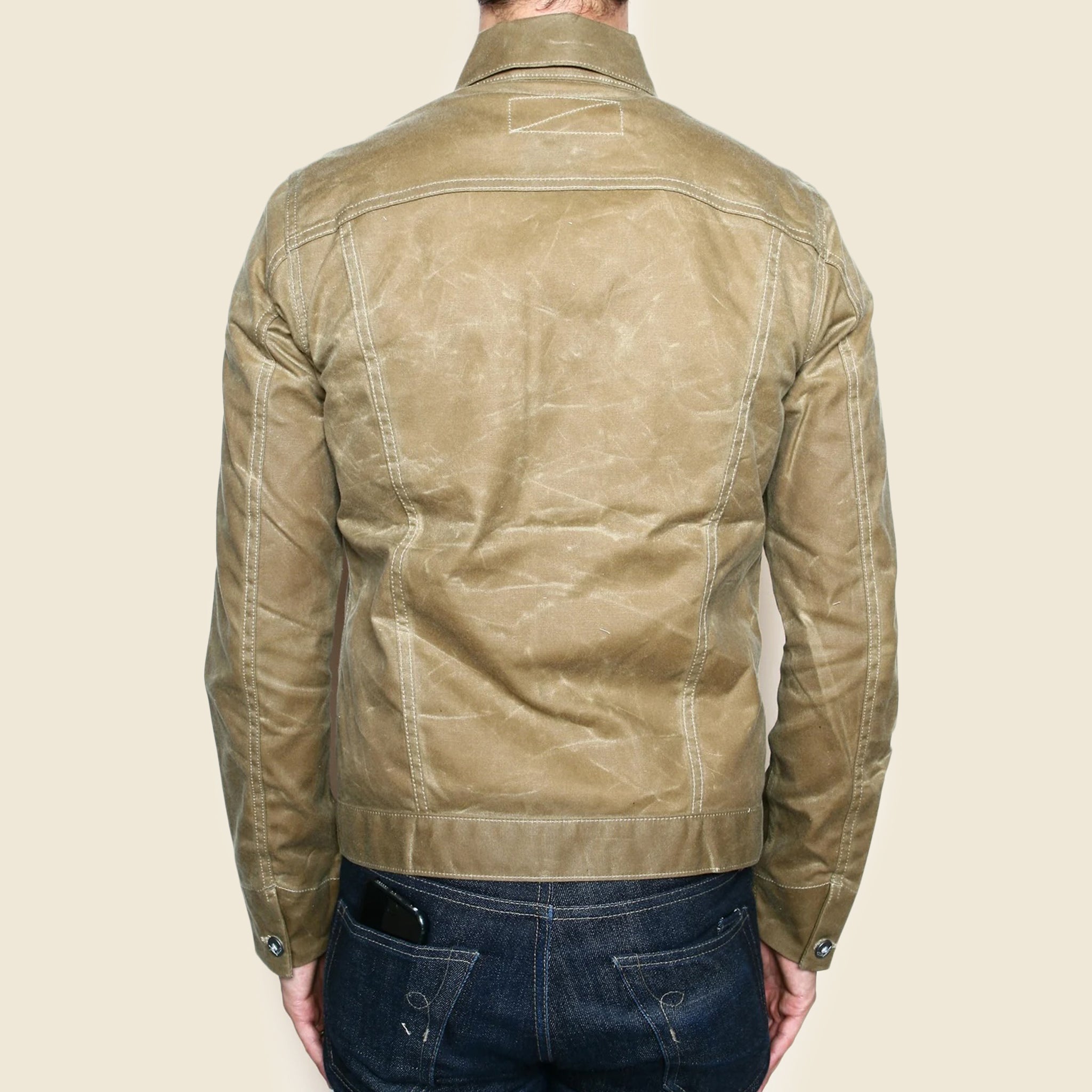 
                          Supply Jacket - Waxed Tan Ridgeline
                        