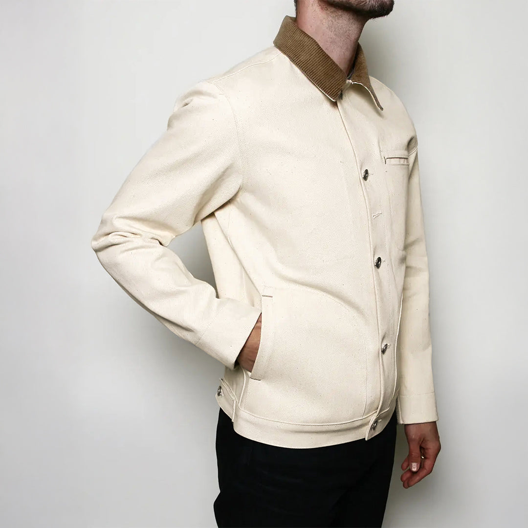 
                          Supply Jacket - Cord Collar Ecru - Rogue Territory - STAG Provisions - Outerwear - Coat / Jacket
                        