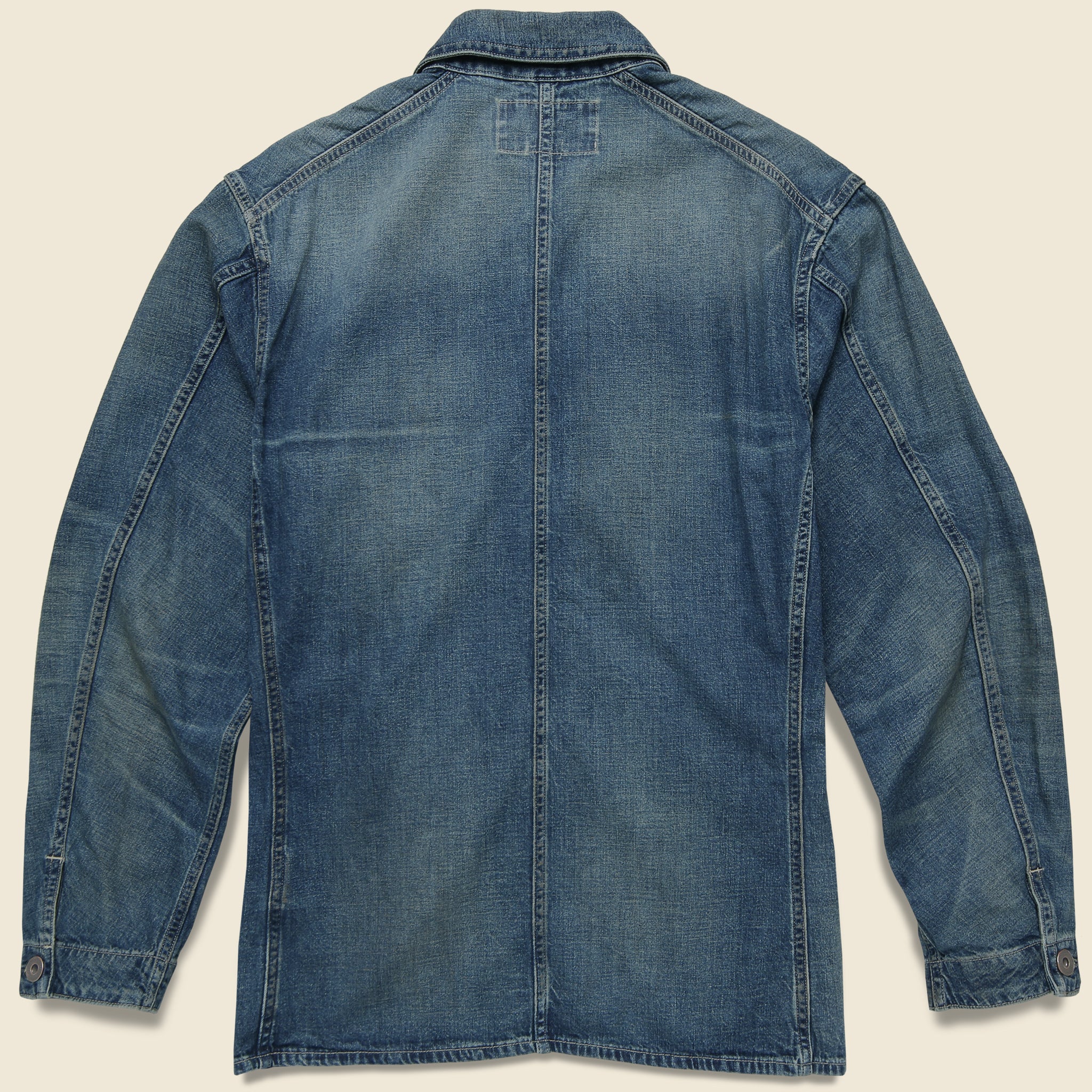 
                          Denim Engineer Jacket - Torrington Wash - RRL - STAG Provisions - Outerwear - Coat / Jacket
                        