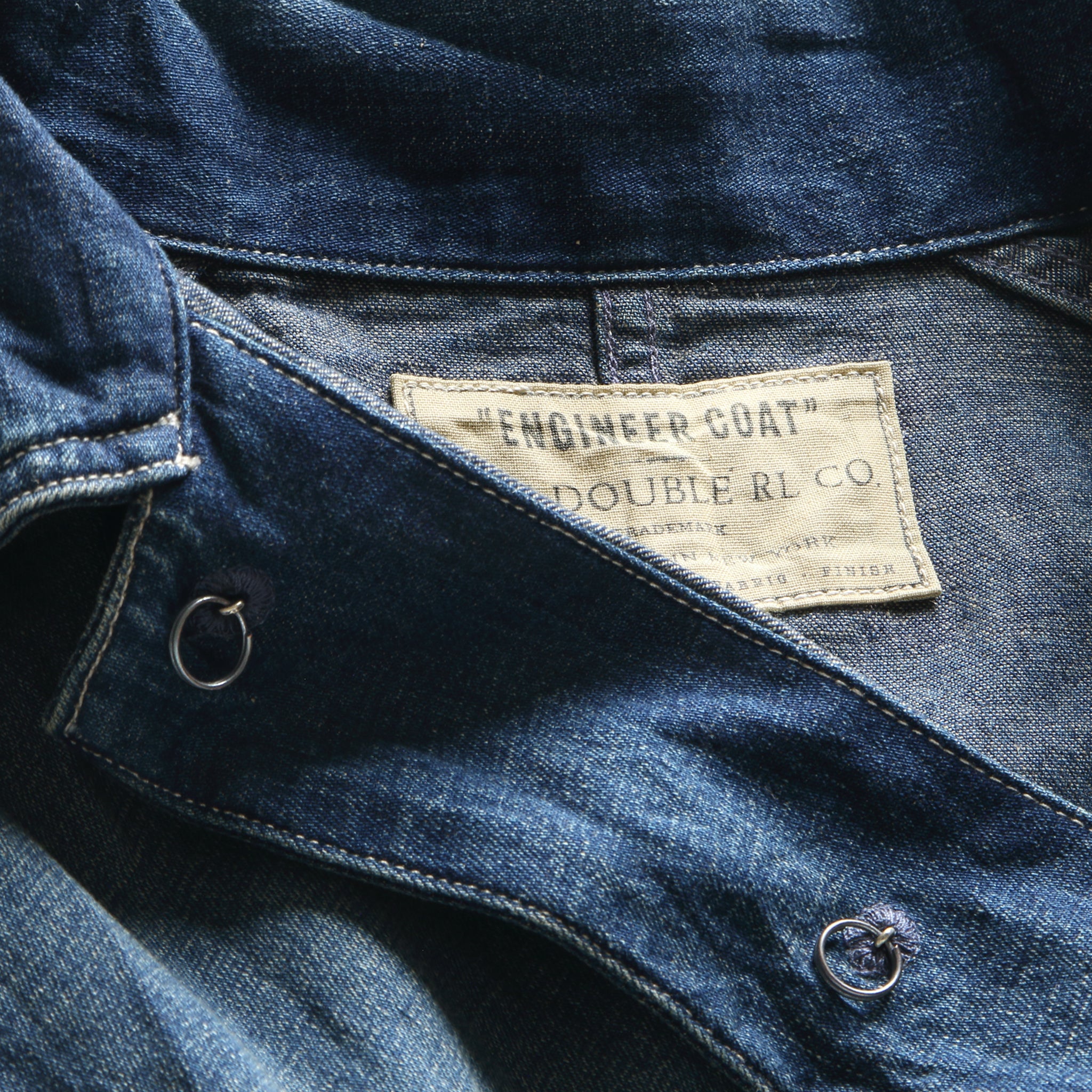 Denim Engineer Jacket - Torrington Wash - RRL - STAG Provisions - Outerwear - Coat / Jacket