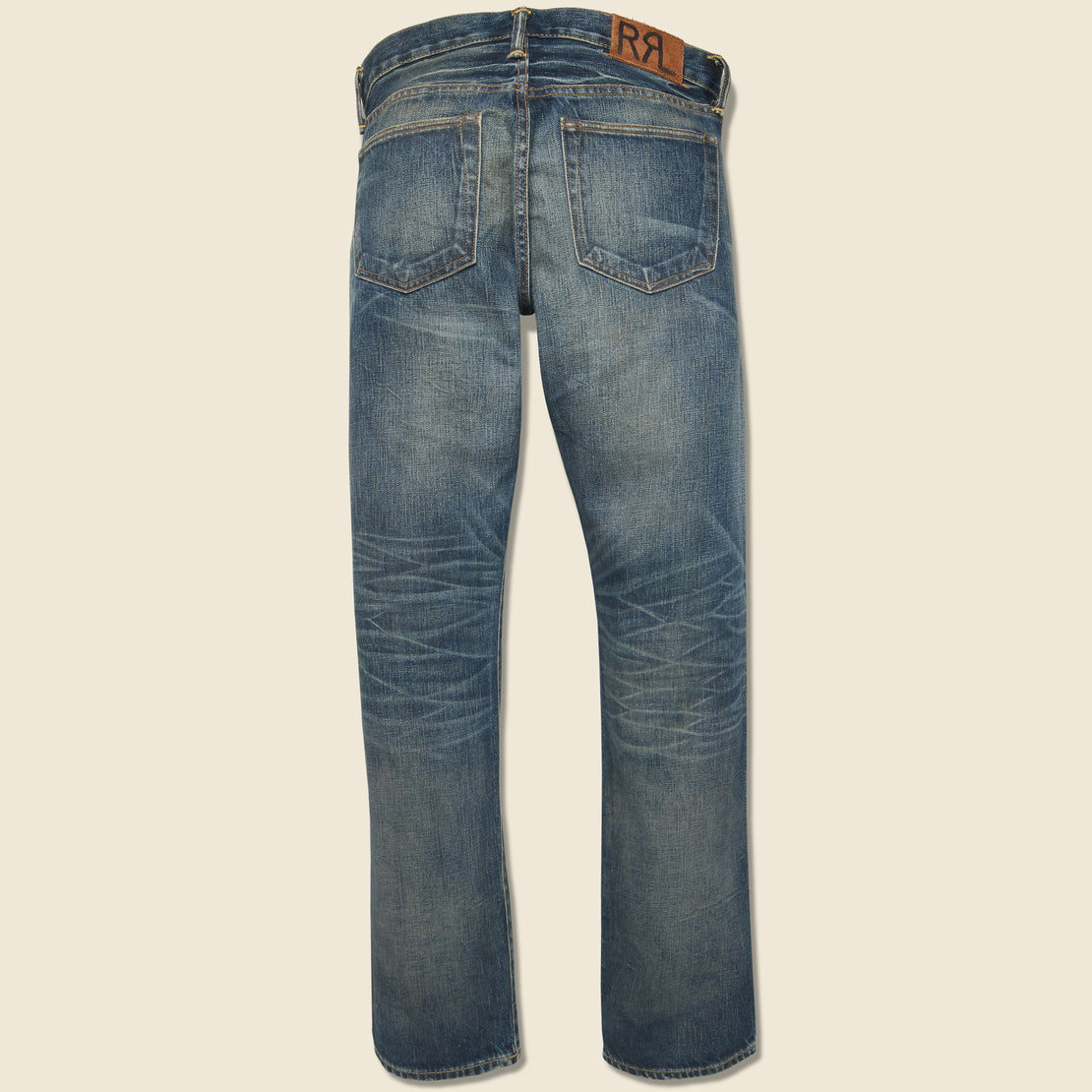 Slim Fit Jean - Ridgecrest Wash - RRL - STAG Provisions - Pants - Denim