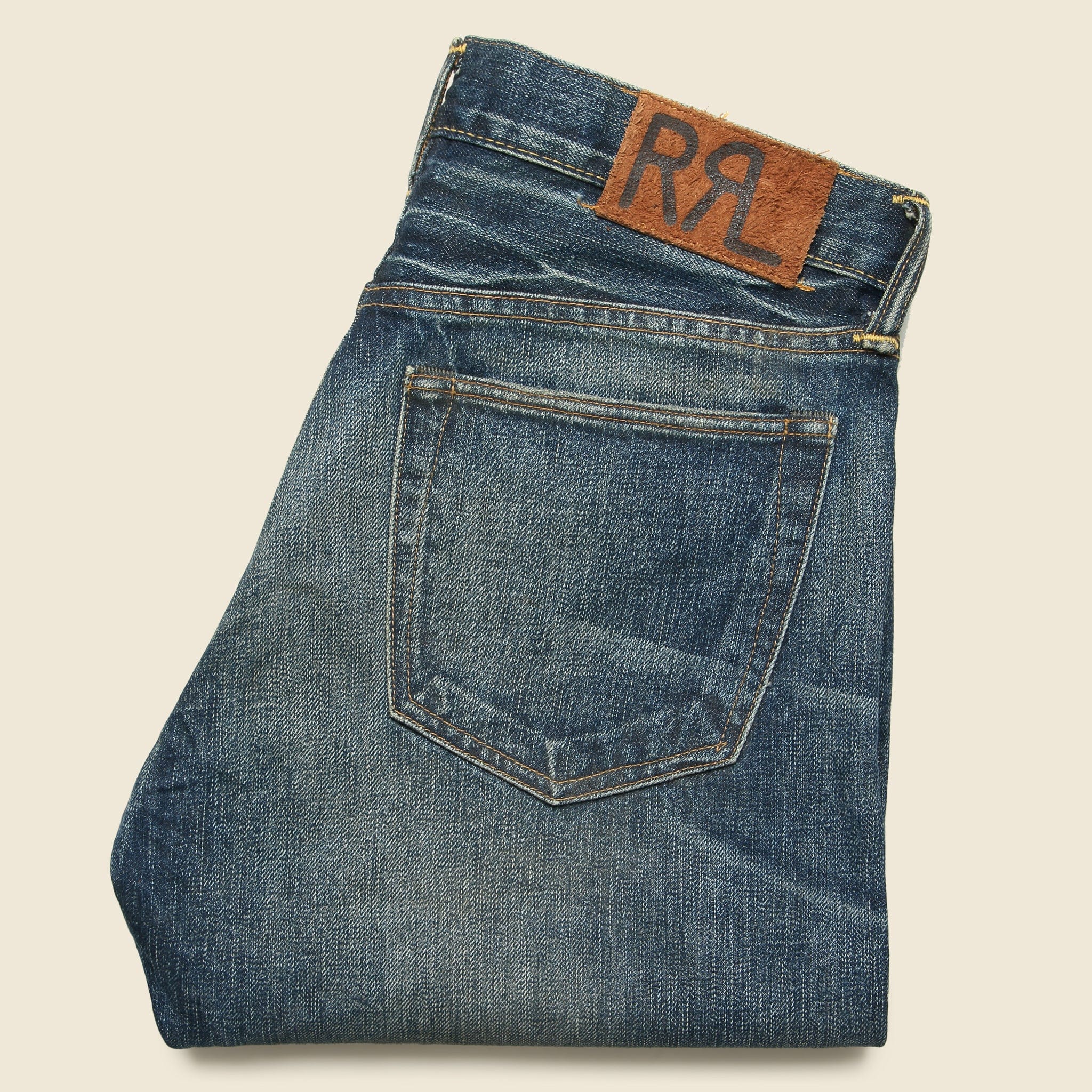 
                          Slim Fit Jean - Ridgecrest Wash - RRL - STAG Provisions - Pants - Denim
                        