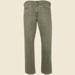 Slim Fit Jean - Olive - RRL - STAG Provisions - Pants - Denim