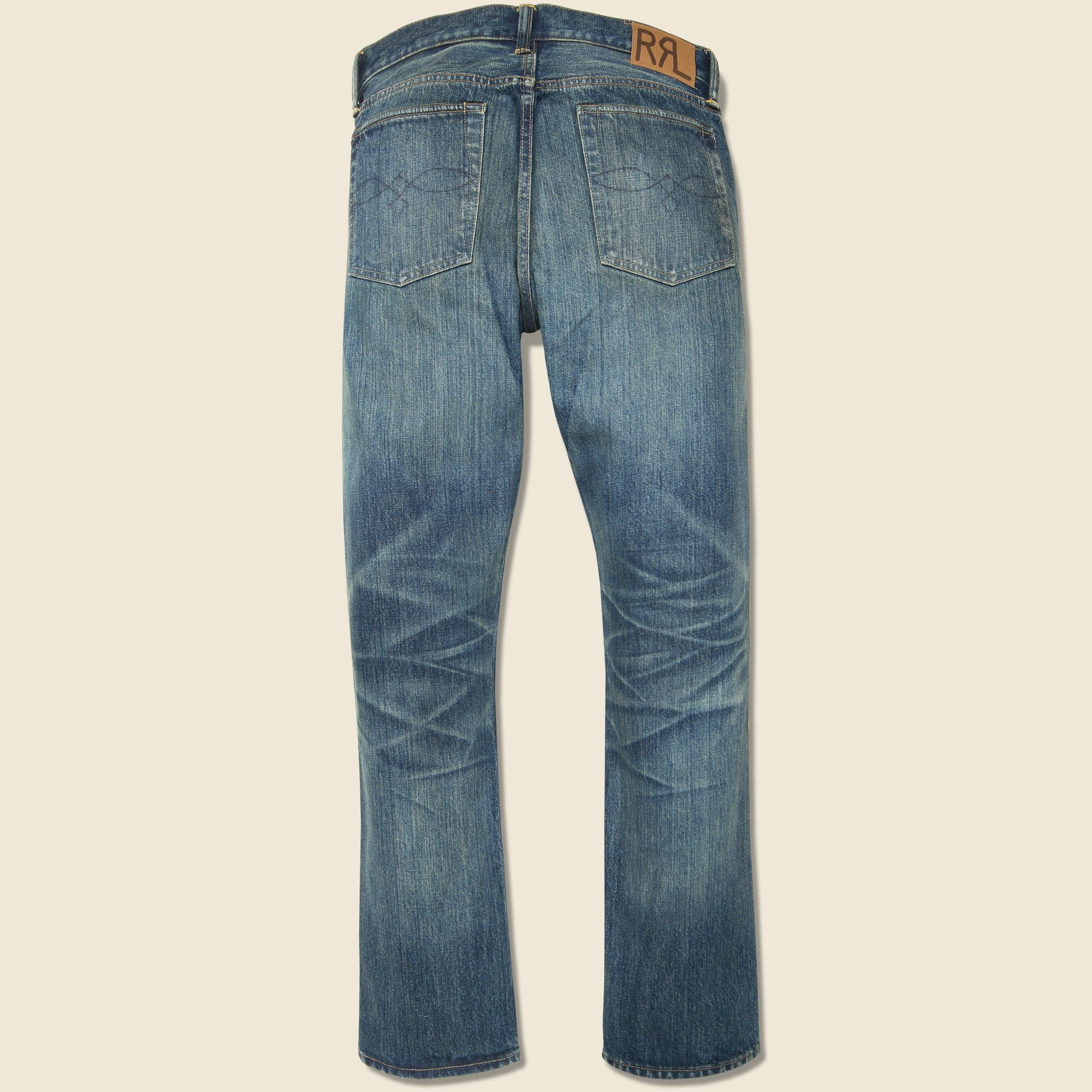 
                          Slim Fit Jean - Belgrade Wash - RRL - STAG Provisions - Pants - Denim
                        