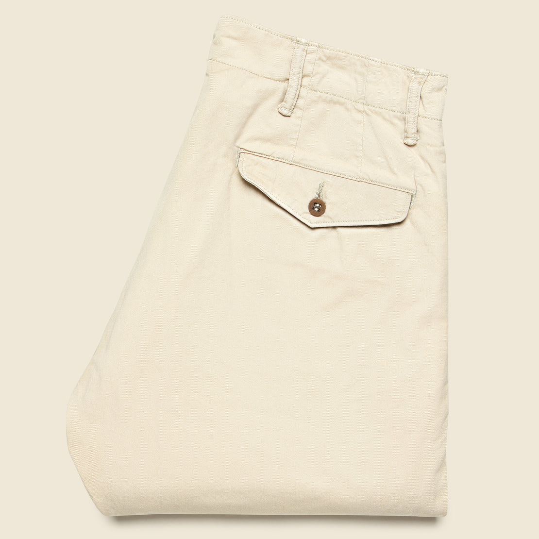 Officer Chino - Stone - RRL - STAG Provisions - Pants - Twill