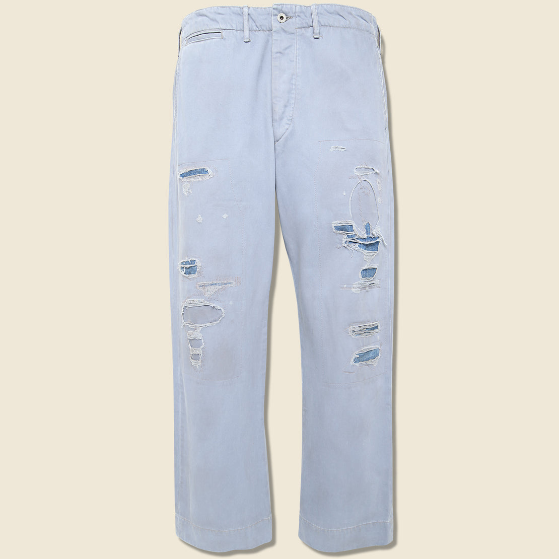 Cotton Field Chino - Steel Blue