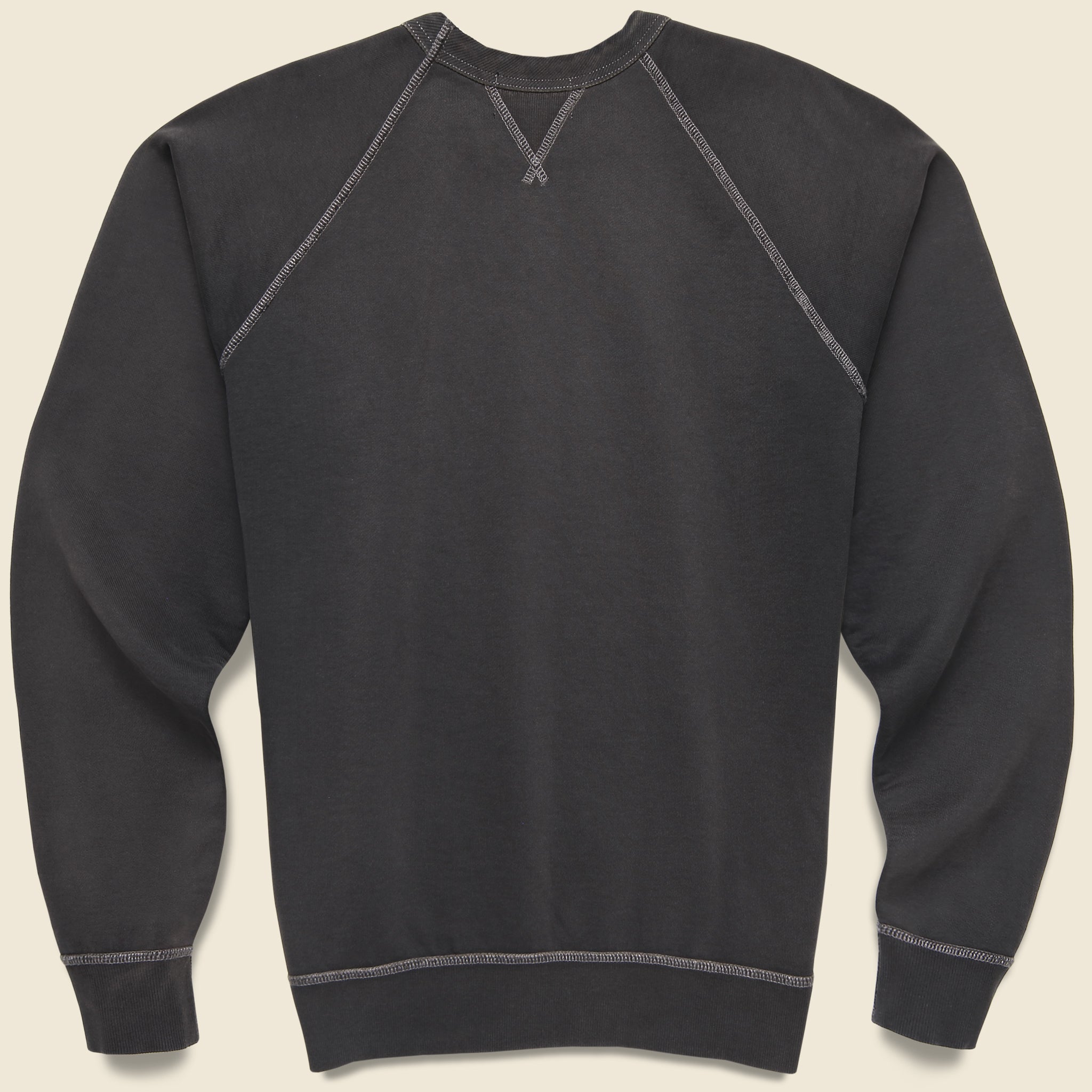 
                          French Terry Sweatshirt - Black Indigo - RRL - STAG Provisions - Tops - Fleece / Sweatshirt
                        