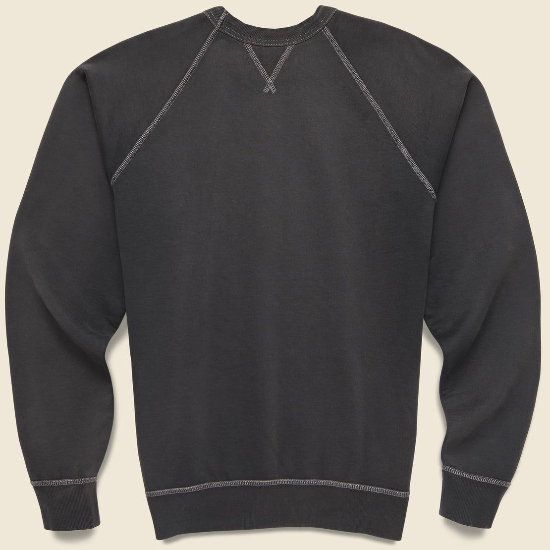 French Terry Sweatshirt - Black Indigo - RRL - STAG Provisions - Tops - Fleece / Sweatshirt