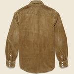 Corduroy Western Shirt - Tan - RRL - STAG Provisions - Tops - L/S Woven - Corduroy