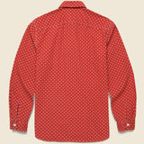 Butte Workshirt - Red/Cream - RRL - STAG Provisions - Tops - L/S Woven - Other Pattern