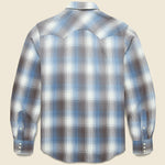 Allen Western Shirt - Blue Multi - RRL - STAG Provisions - Tops - L/S Woven - Plaid