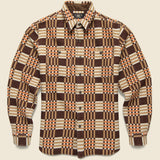 Cody Workshirt - Brown Multi - RRL - STAG Provisions - Tops - L/S Woven - Plaid