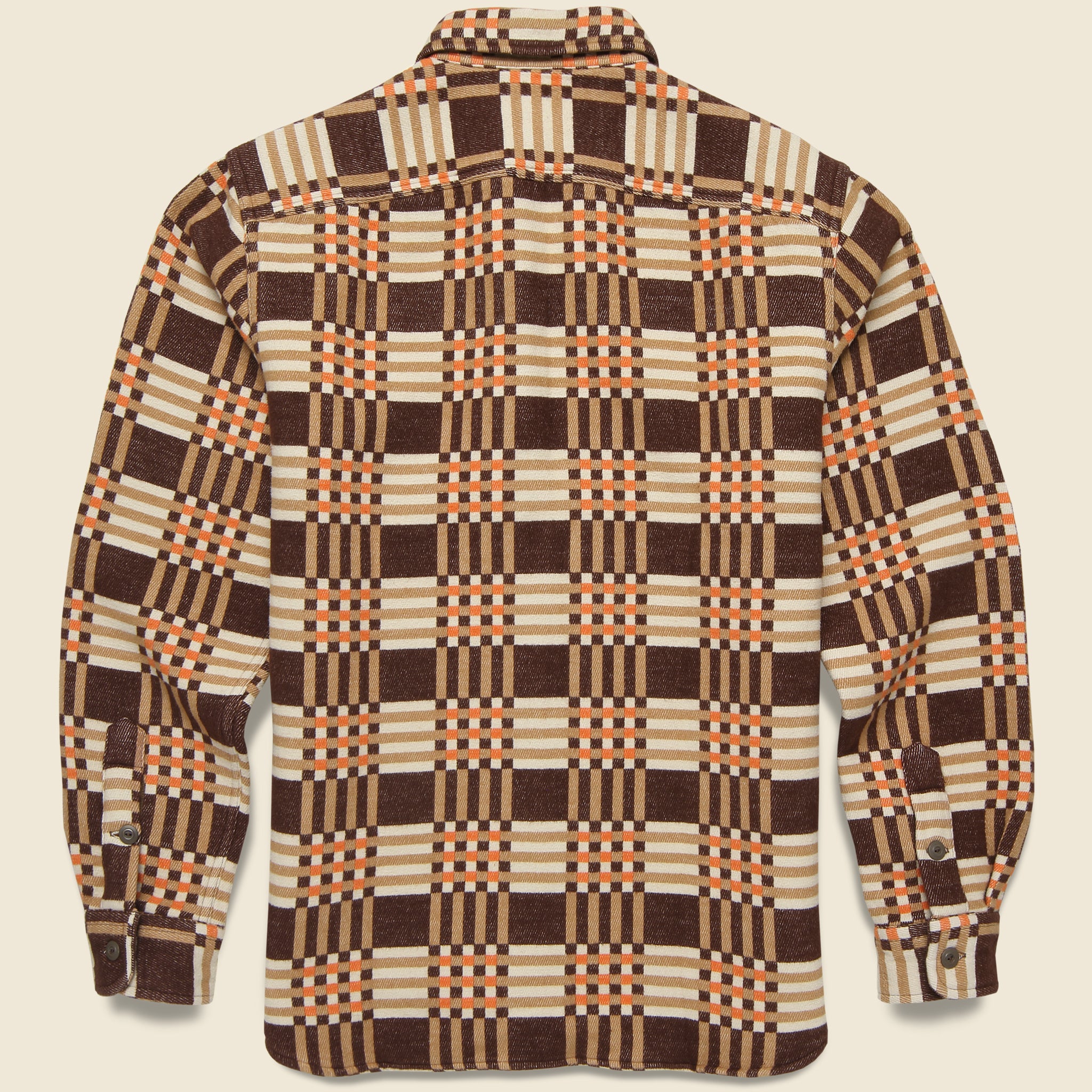 
                          Cody Workshirt - Brown Multi - RRL - STAG Provisions - Tops - L/S Woven - Plaid
                        