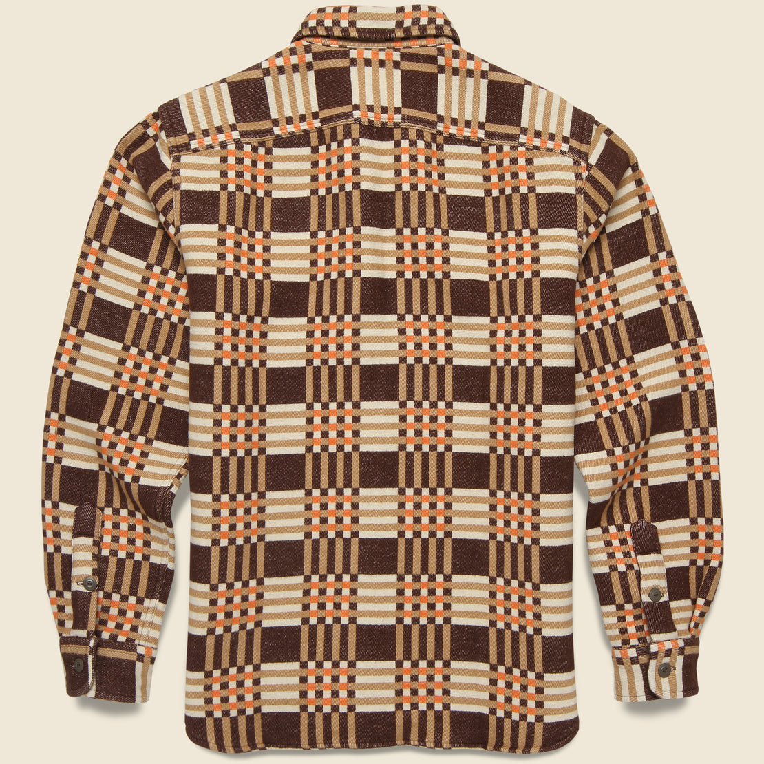 Cody Workshirt - Brown Multi - RRL - STAG Provisions - Tops - L/S Woven - Plaid