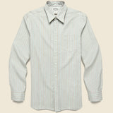 Eli Open Pocket Shirt - Teal/Multi - RRL - STAG Provisions - Tops - L/S Woven - Stripe