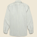 Eli Open Pocket Shirt - Teal/Multi - RRL - STAG Provisions - Tops - L/S Woven - Stripe