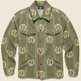 Horseshoe Jacquard Sweater Shirt - Sage Multi - RRL - STAG Provisions - Tops - Sweater