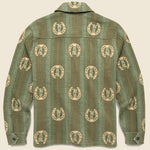 Horseshoe Jacquard Sweater Shirt - Sage Multi - RRL - STAG Provisions - Tops - Sweater