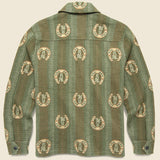 Horseshoe Jacquard Sweater Shirt - Sage Multi - RRL - STAG Provisions - Tops - Sweater