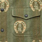 Horseshoe Jacquard Sweater Shirt - Sage Multi - RRL - STAG Provisions - Tops - Sweater