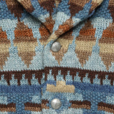 Ranch Shawl Cardigan - Blue Multi - RRL - STAG Provisions - Tops - Sweater