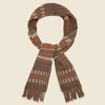 Rutland Scarf - Orange/Green/Multi - RRL - STAG Provisions - Accessories - Scarves