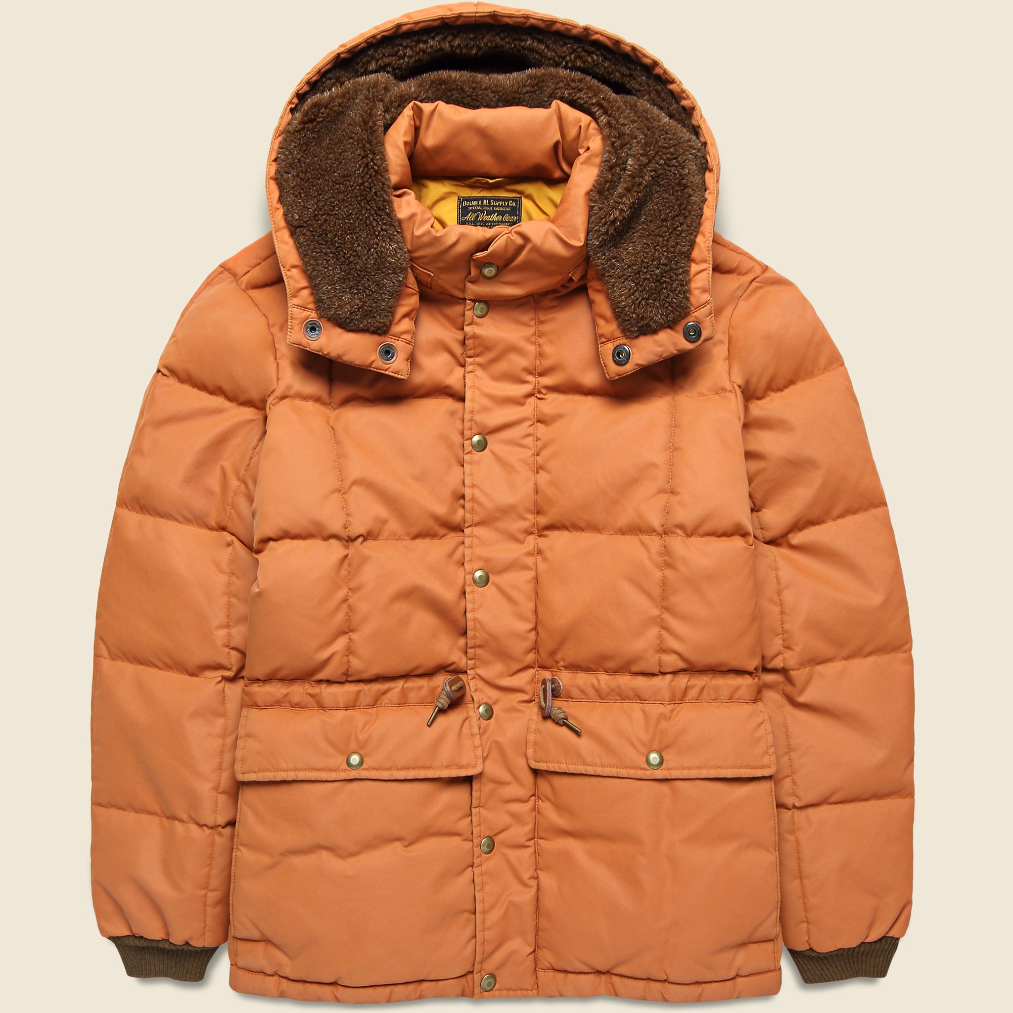 
                          Barrett Sherpa Jacket - Burnt Orange - RRL - STAG Provisions - Outerwear - Coat / Jacket
                        