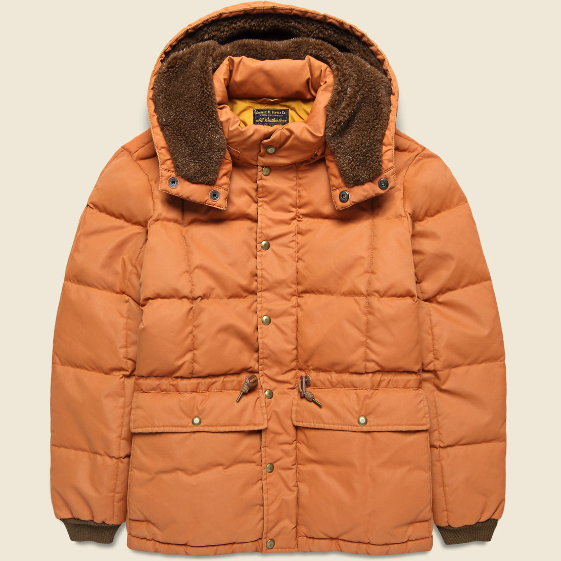 Barrett Sherpa Jacket - Burnt Orange - RRL - STAG Provisions - Outerwear - Coat / Jacket