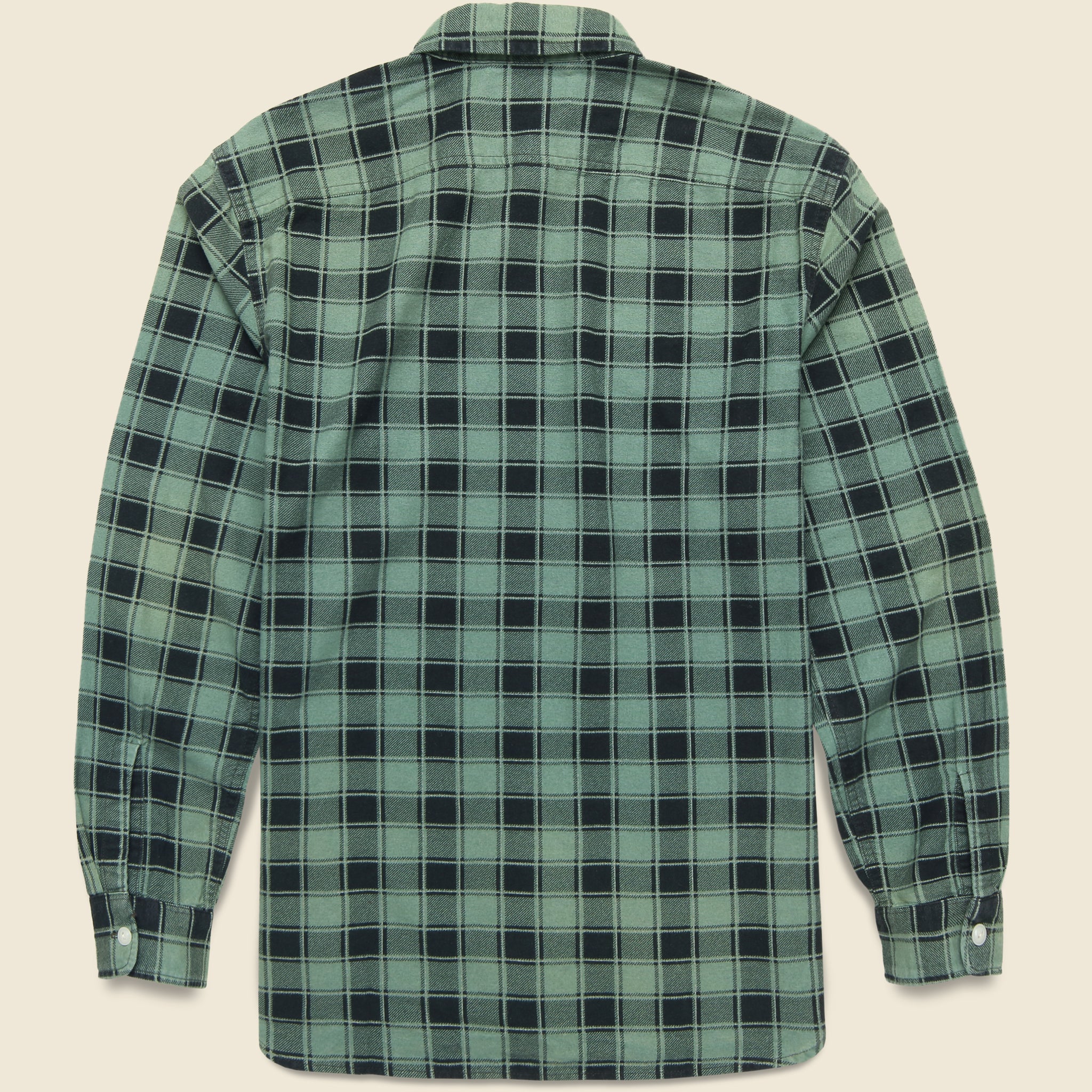 
                          Preston Workshirt - Green/Black - RRL - STAG Provisions - Tops - L/S Woven - Plaid
                        