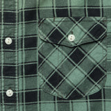 Preston Workshirt - Green/Black - RRL - STAG Provisions - Tops - L/S Woven - Plaid