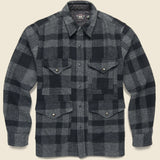 Mason Overshirt - Black/Grey - RRL - STAG Provisions - Tops - L/S Woven - Plaid