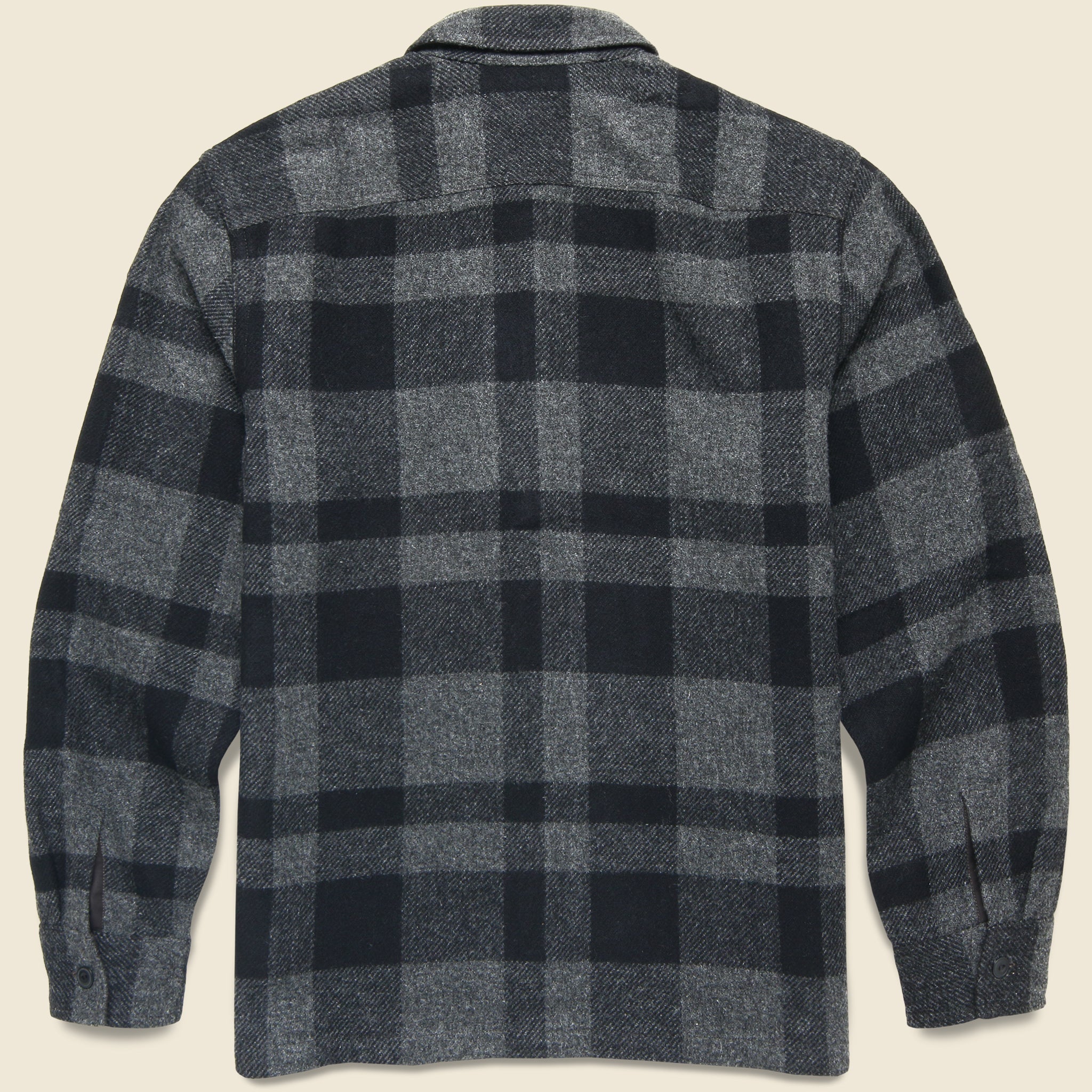 
                          Mason Overshirt - Black/Grey - RRL - STAG Provisions - Tops - L/S Woven - Plaid
                        