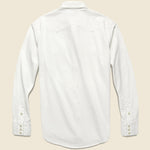 Slim Fit Western Shirt - White - RRL - STAG Provisions - Tops - L/S Woven - Solid