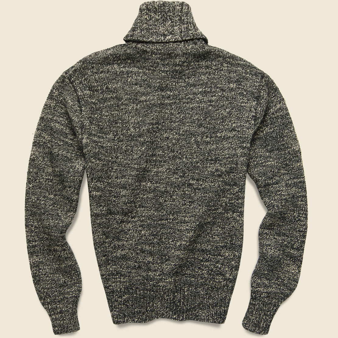 Turtleneck Pullover - Salt Pepper Marl - RRL - STAG Provisions - Tops - Sweater